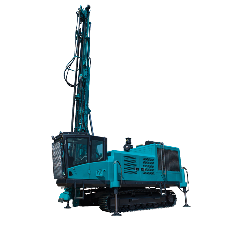 SWDA165C វីស rotary rock blasting mining top hammer Drilling Rig